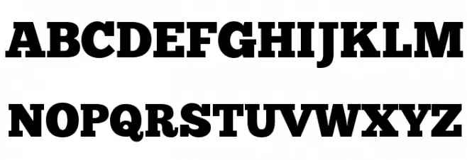 ChunkFiveEx Шрифта ВЕРХНИЙ
