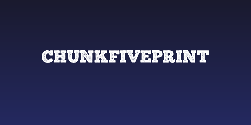 ChunkFivePrint Social Header