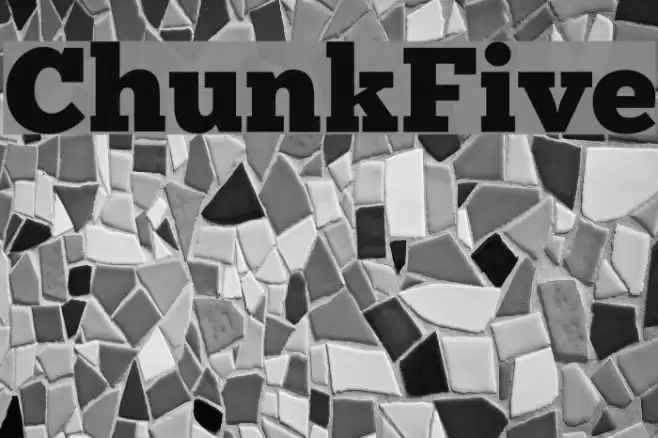 ChunkFive Font examples