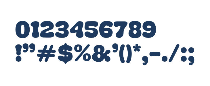 ChunkPlump-Regular Other Characters