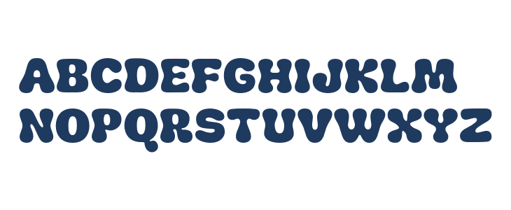 ChunkPlump-Regular Uppercase