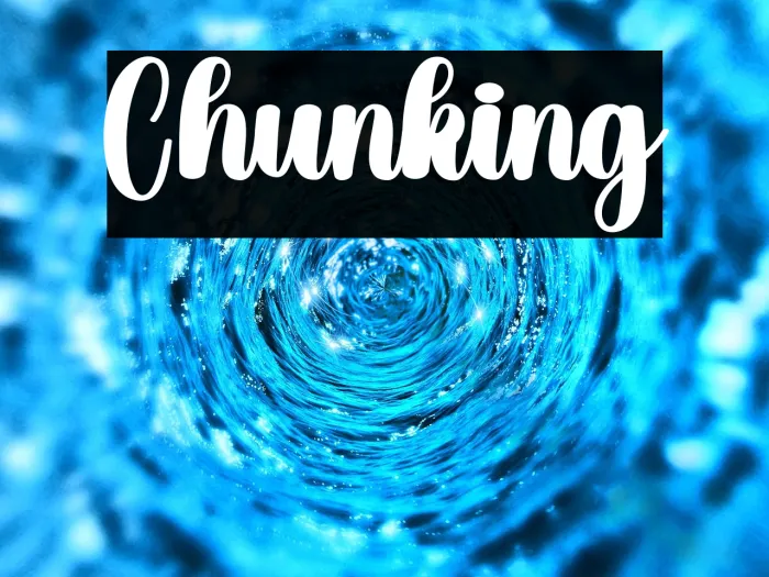 Chunking Example 1