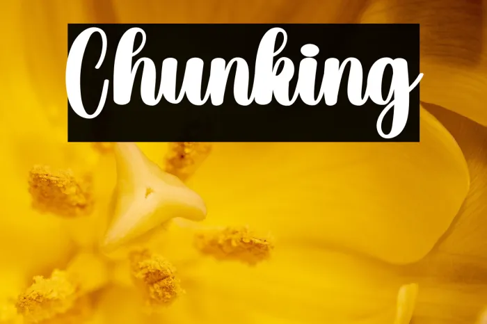 Chunking Example 3