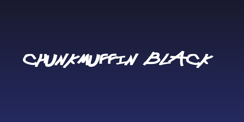 Chunkmuffin Black Social Header