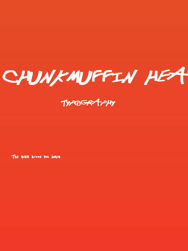 Chunkmuffin Heavy Poster