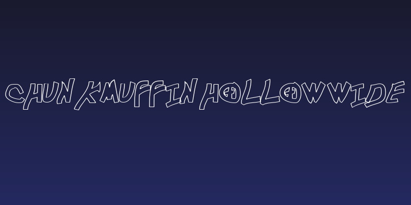 Chunkmuffin Hollow Wide Social Header