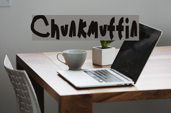 Chunkmuffin Font examples
