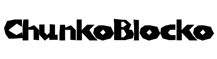 ChunkoBlocko  免费字体下载