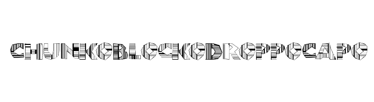 ChunkoBlockoDroppoCapo  Frei Schriftart Herunterladen