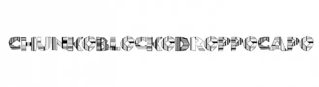 ChunkoBlockoDroppoCapo  Frei Schriftart Herunterladen