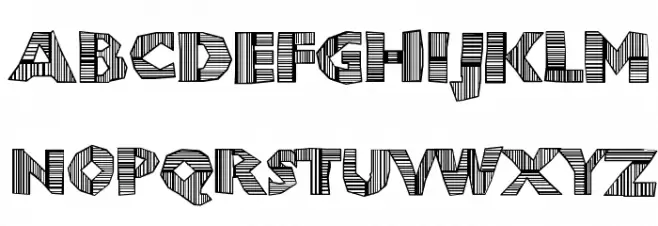 ChunkoBlockoDroppoCapo Schriftart Groß