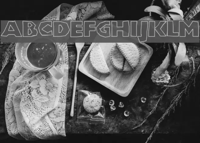 ChunkoBlockoOutlineHeavy Font examples