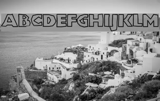 ChunkoBlockoOutlineXtraHeavy Font examples