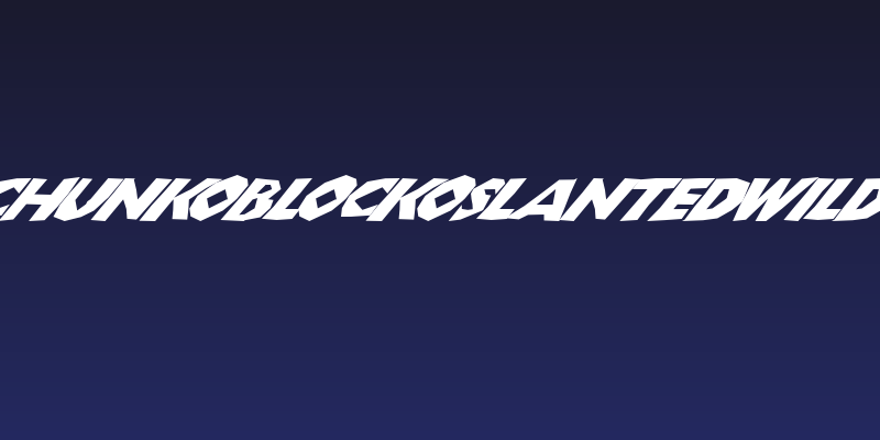 ChunkoBlockoSlantedWild Social Header
