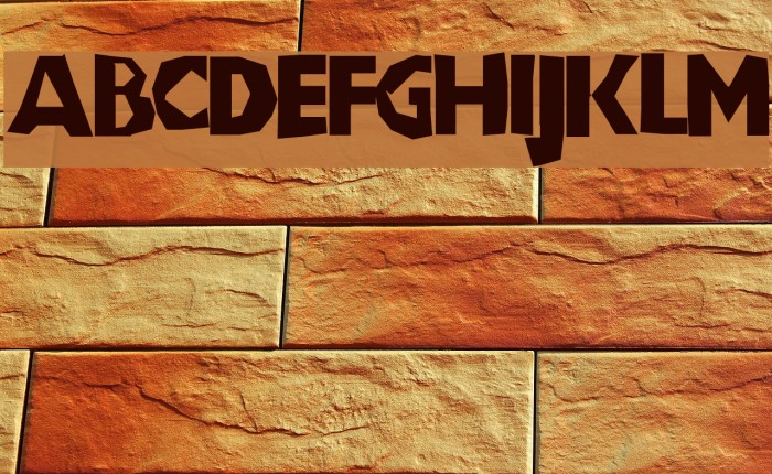 ChunkoBlockoThinner Font examples