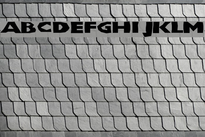 ChunkoBlockoXtraDark Font examples