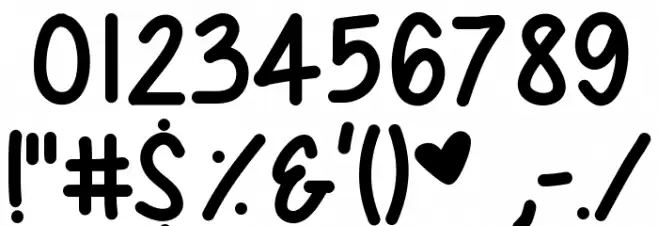 Chunkster Jamz Font OTHER CHARS