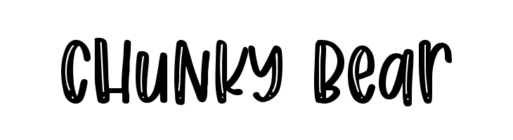 Chunky Bear  नि: शुल्क फ़ॉन्ट्स डाउनलोड