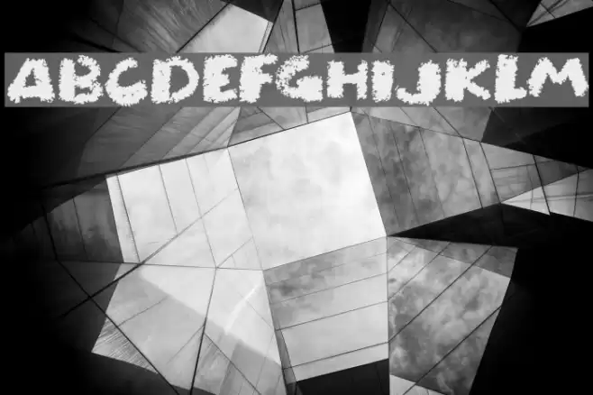 Chunky Chalk Font examples