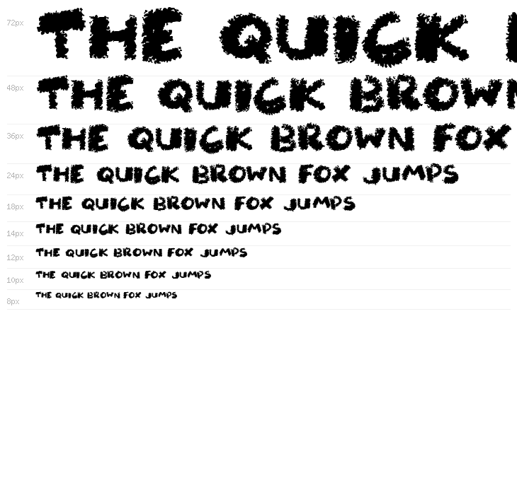 Chunky Chalk Waterfall