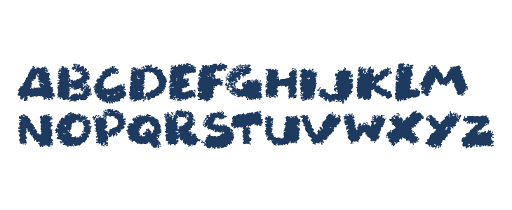 Chunky Chalk Lowercase