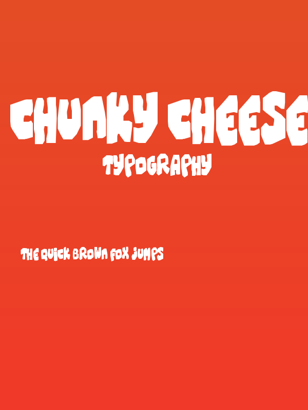 Chunky Cheese Poster