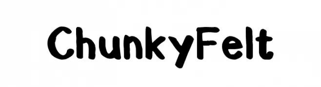 Chunky Felt  baixar fontes gratis