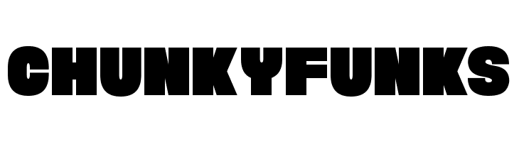 Chunky Funks Font