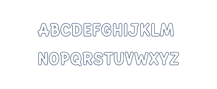 Chunky Honey Uppercase