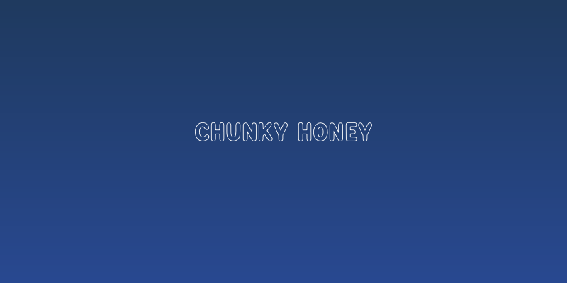 Chunky Honey Social Header