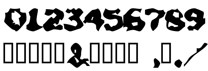 Chunky Soup Font OTHER CHARS