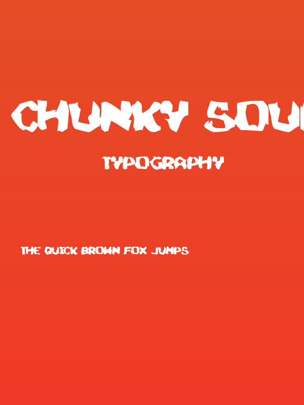 Chunky Soup Poster