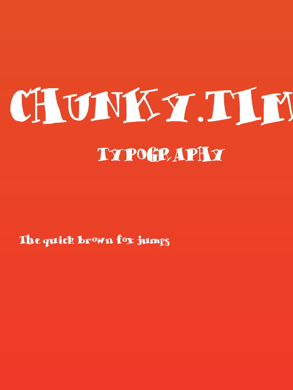 Chunky-Times Poster