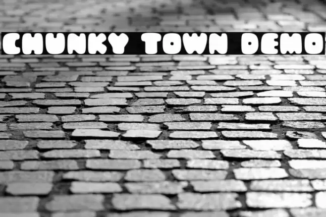Chunky Town Demo Fuentes examples