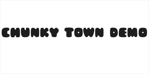 Chunky Town Demo Logo