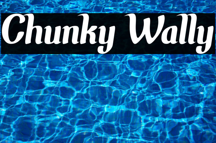 Chunky Wally Example 3