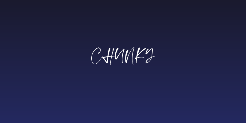 Chunky Social Header