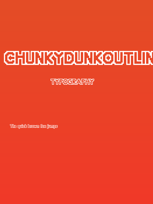 ChunkyDunkOutlin Poster