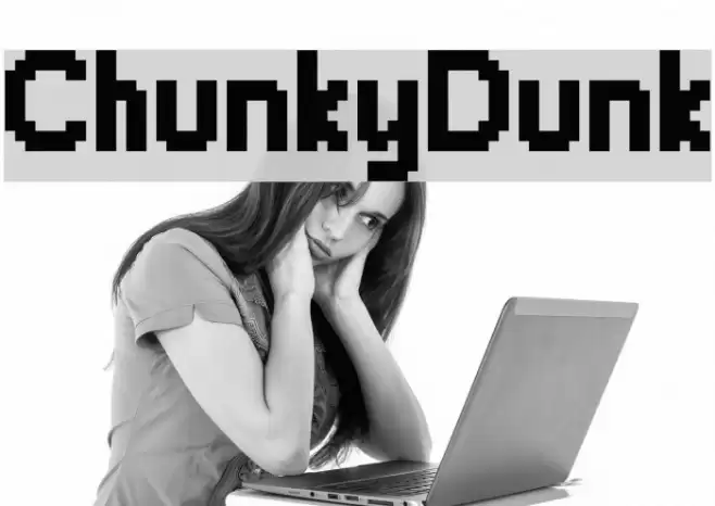 ChunkyDunk Font examples