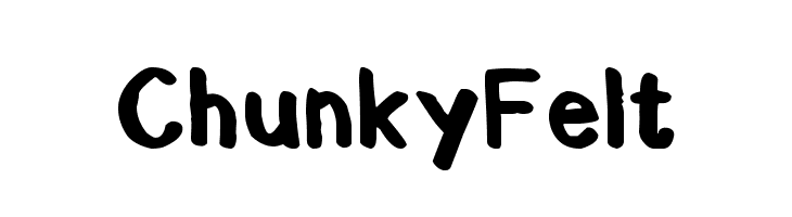 ChunkyFelt Font