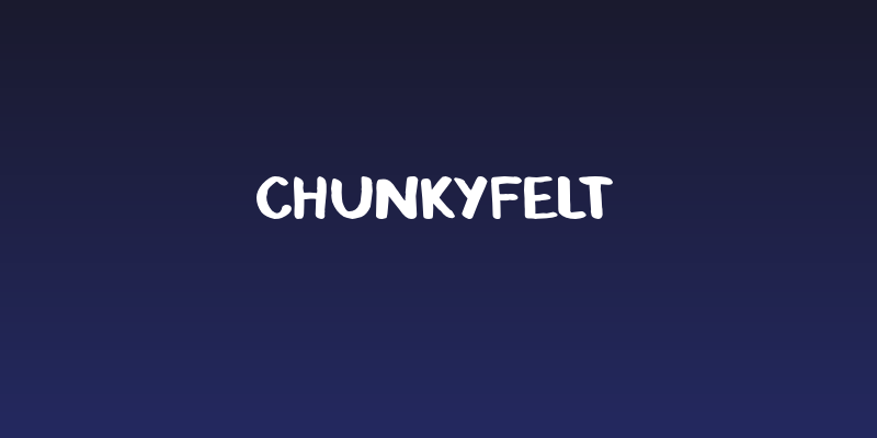 ChunkyFelt Social Header