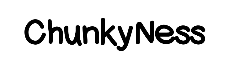 ChunkyNess Font
