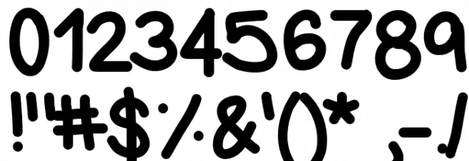 ChunkyNess Font OTHER CHARS