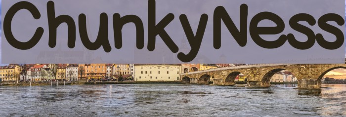 ChunkyNess Font examples