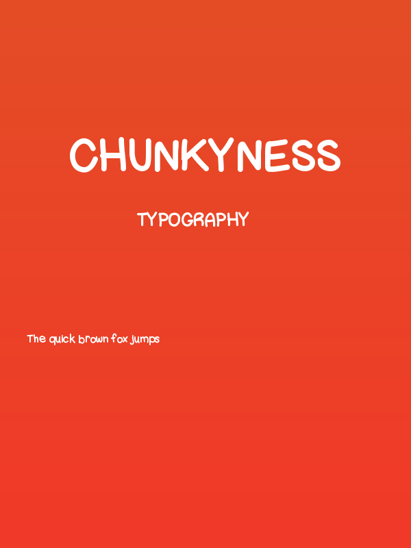 ChunkyNess Poster