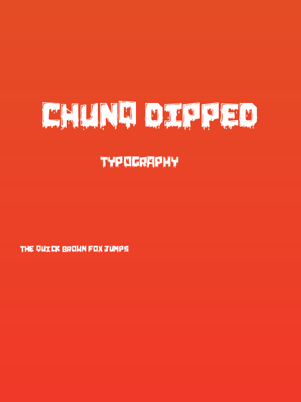 Chunq Dipped Poster