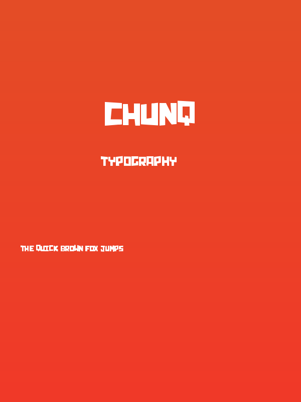 Chunq Poster