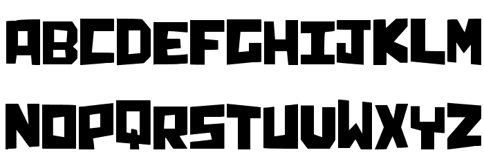 Chunq Font LOWERCASE