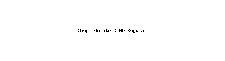 Chups Gelato DEMO Regular  font caratteri gratis