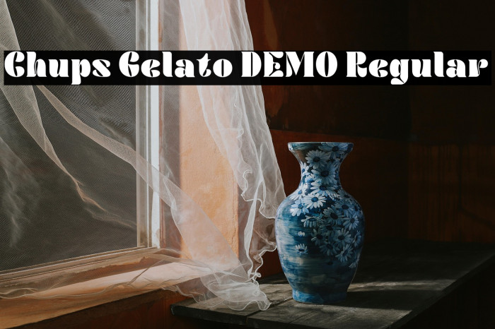 Chups Gelato DEMO Regular Fuentes examples